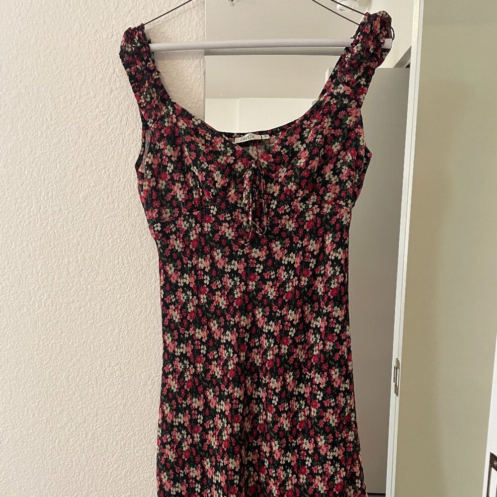 Floral mini dress